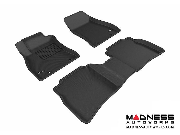 Nissan Sentra Floor Mats (Set of 3) - Black by 3D MAXpider